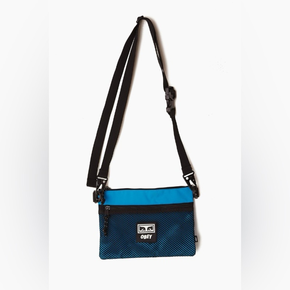 Obey Conditions Side Bag Crossbody - Pure Teal